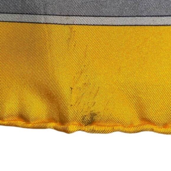 Hermès HERMES Vintage Les Muserolles Motif 90cm Square Silk Scarf - Picture 8 of 16